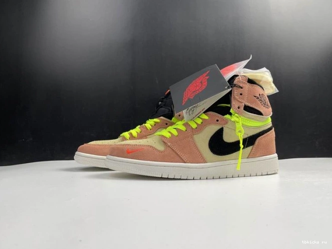 TB Switch Peach High CW6576-800 Jordan Air 1 0806